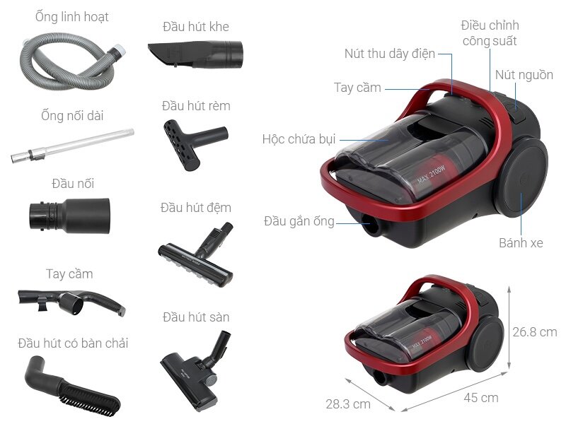 Suggested 4 favorite vacuum cleaners in the first half of 2024
