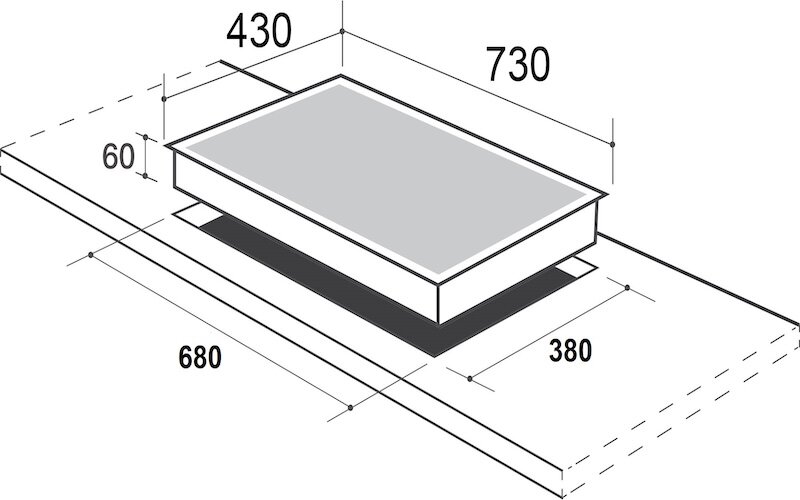 Bếp từ âm 2 vùng nấu Faster FS 838I Plus tính năng vượt trội, thiết kế tinh tế