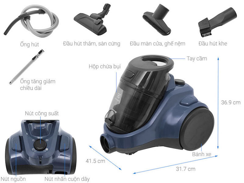 Máy hút bụi Electrolux EC41-2DB