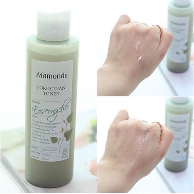 Nước hoa hồng cho da dầu Mamonde Pore Clean Toner