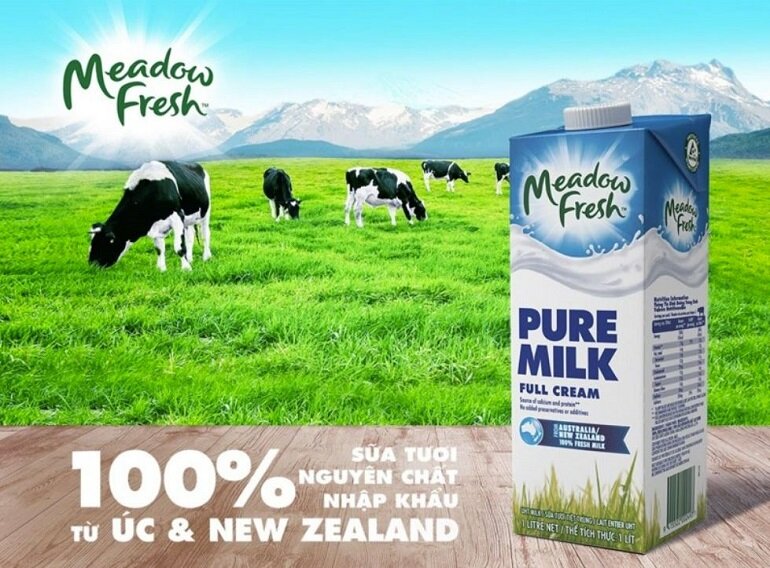 Sữa tươi nào tốt cho hệ miễn dịch - Sữa Meadow Fresh