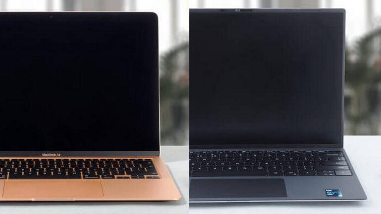 So sánh Macbook Air M1 và Dell XPS 13 - chiếc laptop nào thật sự mạnh mẽ |  