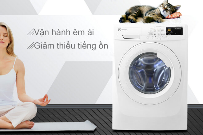 Electrolux EWW12853 cho khả năng vận hành êm ái