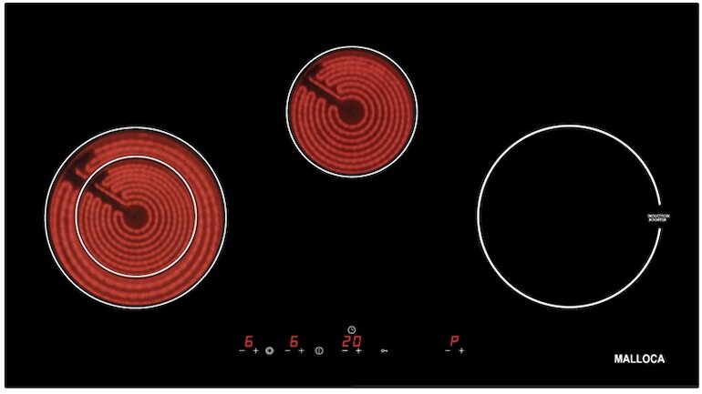 Bếp từ 3 bếp Malloca MH 03IRA