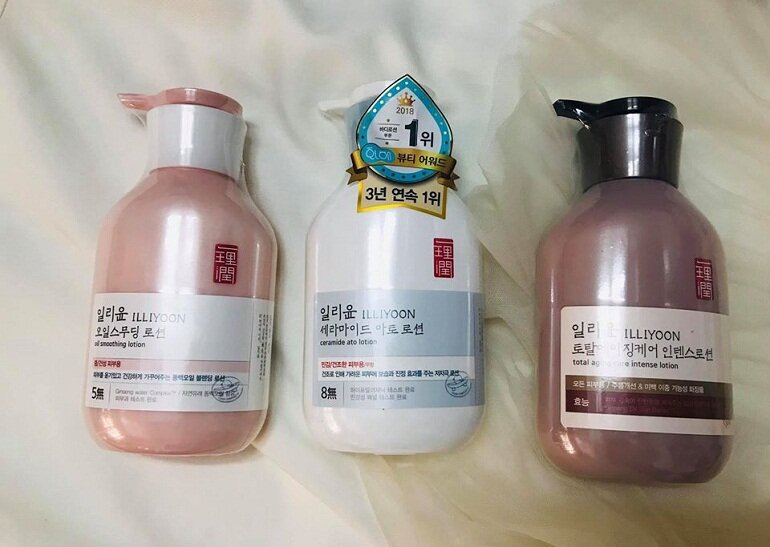 Sữa tắm thảo dược illiyoon của Hàn Quốc