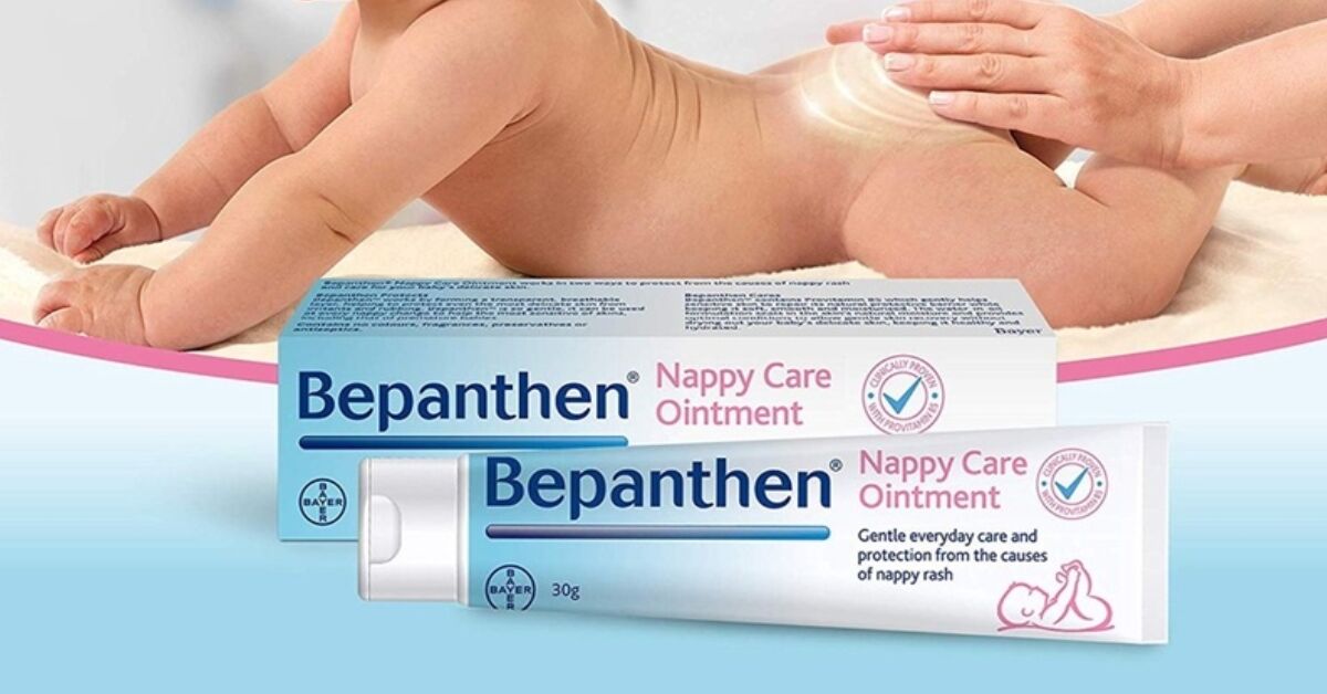 Kem chống hăm Bepanthen có mấy loại? Bôi mặt được không? Hiệu quả trị sẹo, trị chàm sữa thực tế?
