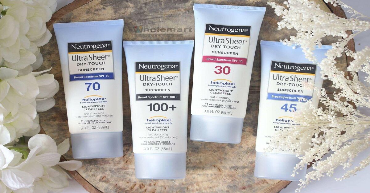 Kem chống nắng Neutrogena có mấy loại? loại nào tốt nhất?