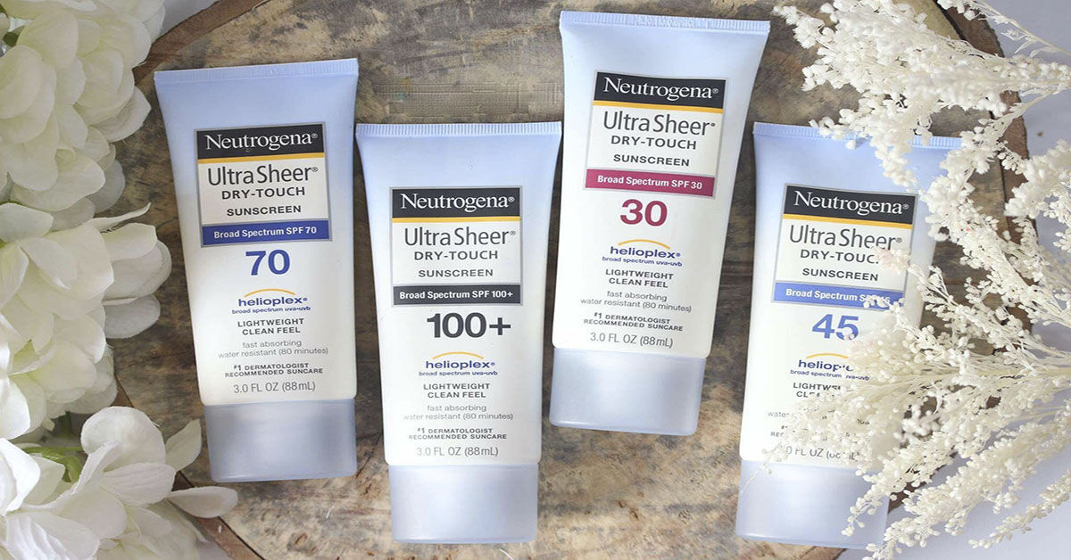 Kem chống nắng Neutrogena có những loại nào ? Giá bao nhiêu ?