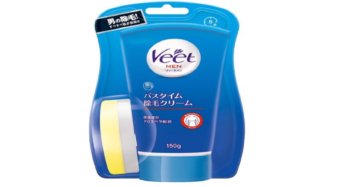 Kem tẩy lông cho nam Veet Men từ Nhật Bản