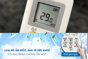 Kết hợp chế độ hút ẩm Dry và Mold trên điều hòa Daikin - "tuyệt chiêu" chống nồm ẩm