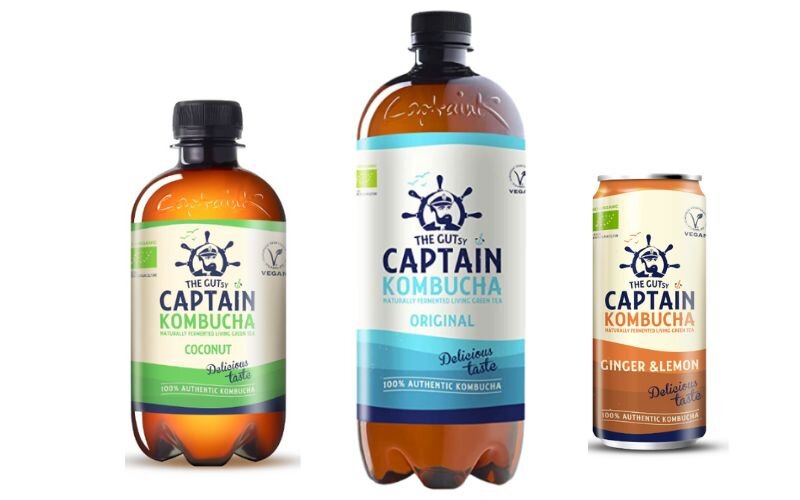 Nước uống Kombucha The GUTsy Captain