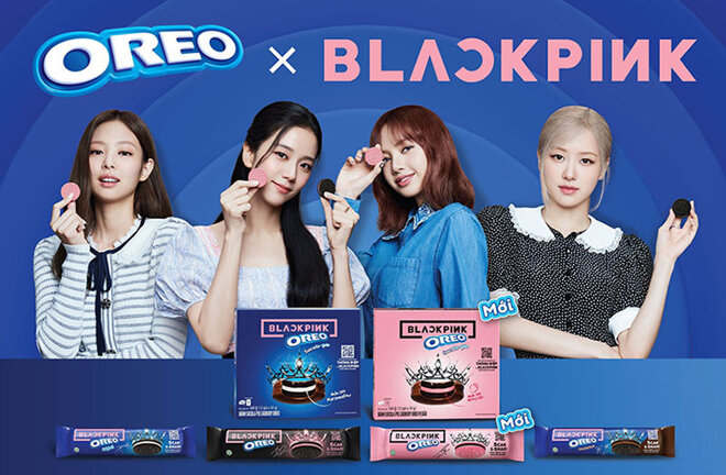 Thiết kế bao bì bánh Oreo BLACKPINK