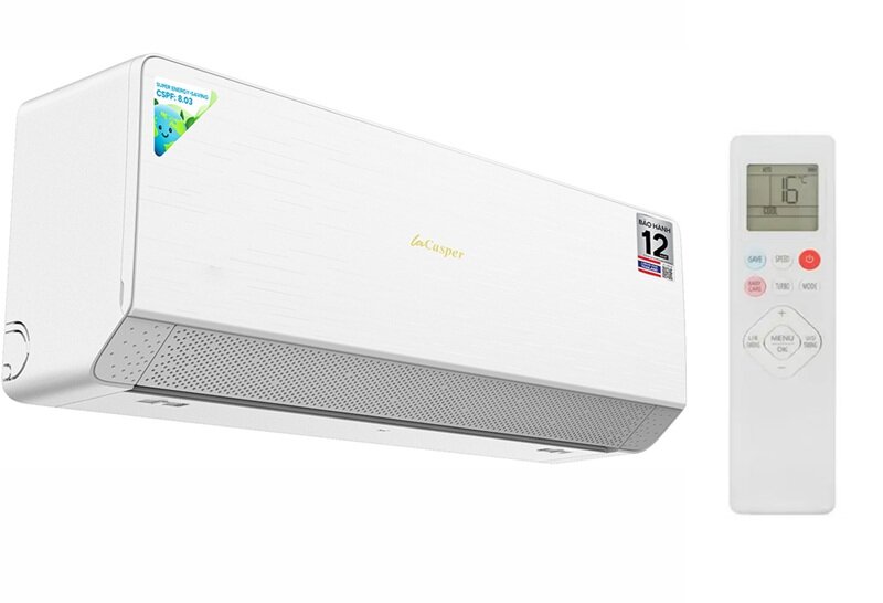 Top điều hòa Casper 9000 BTU cao cấp giảm giá sâu, tiết kiệm điện và lọc không khí hiệu quả