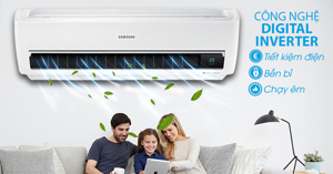 Khả năng tiết kiệm điện của điều hòa Samsung 9000BTU Inverter