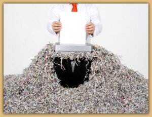 Khắc phục kẹt giấy ở máy hủy tài liệu