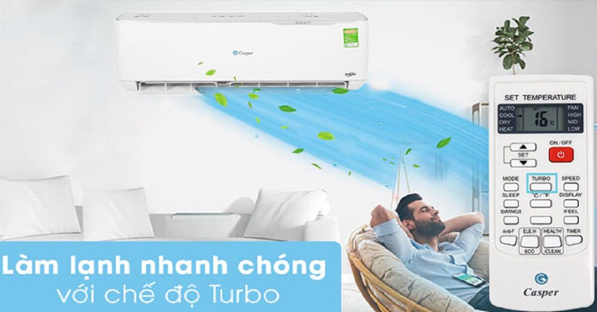 Khái niệm chế độ Turbo trên điều hòa và gợi ý điều hòa giá rẻ có turbo đáng sắm
