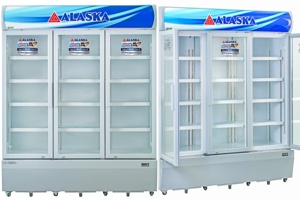Khám phá các điểm nổi bật của tủ mát Alaska 3 cánh 1200 lít LC-1200C3
