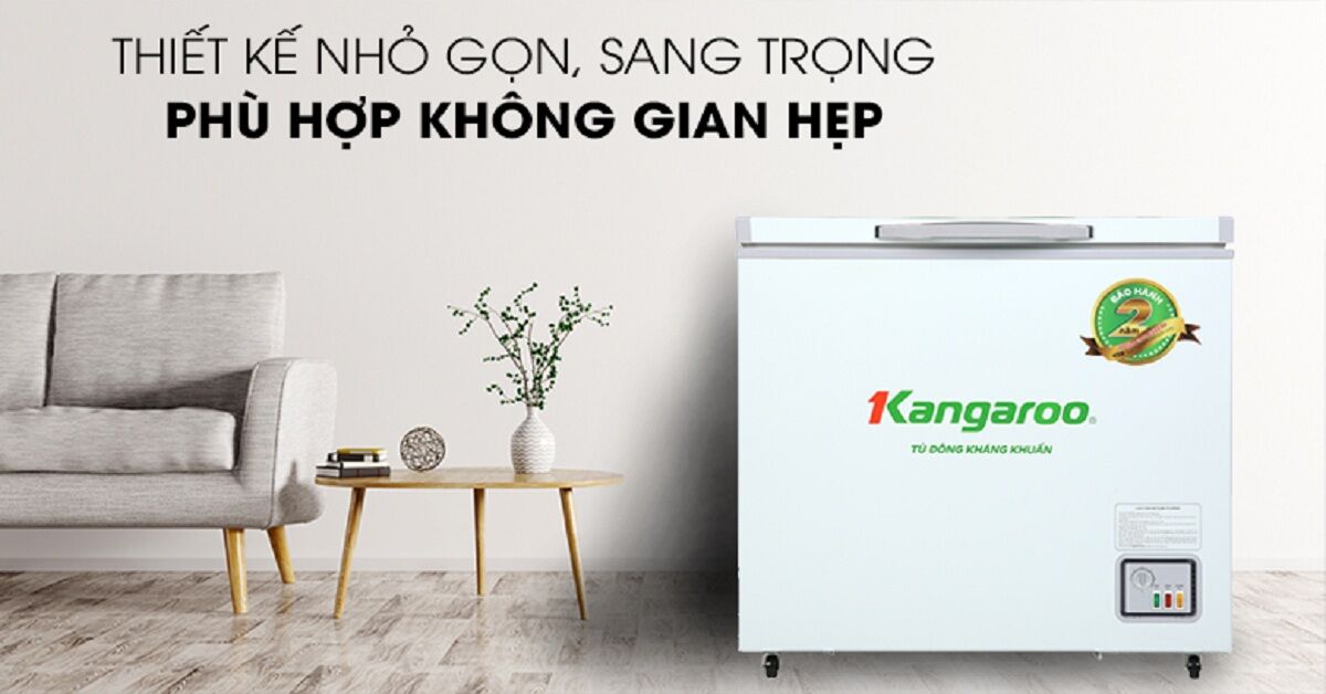 Khám phá chiếc tủ đông mềm Kangaroo 140L KG268DM1 có gì tốt?