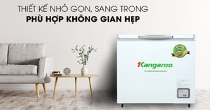 Khám phá chiếc tủ đông mềm Kangaroo 140L KG268DM1 có gì tốt?