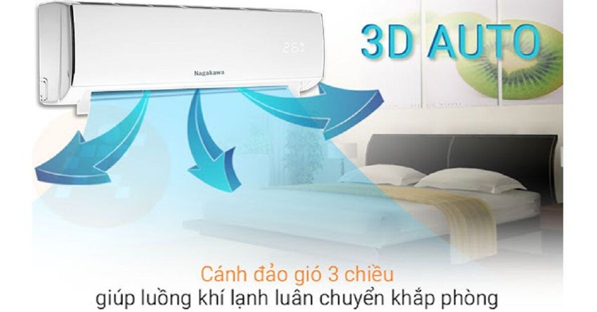 Khám phá điều hòa Nagakawa Inverter 2 chiều NIS-A09R2T01