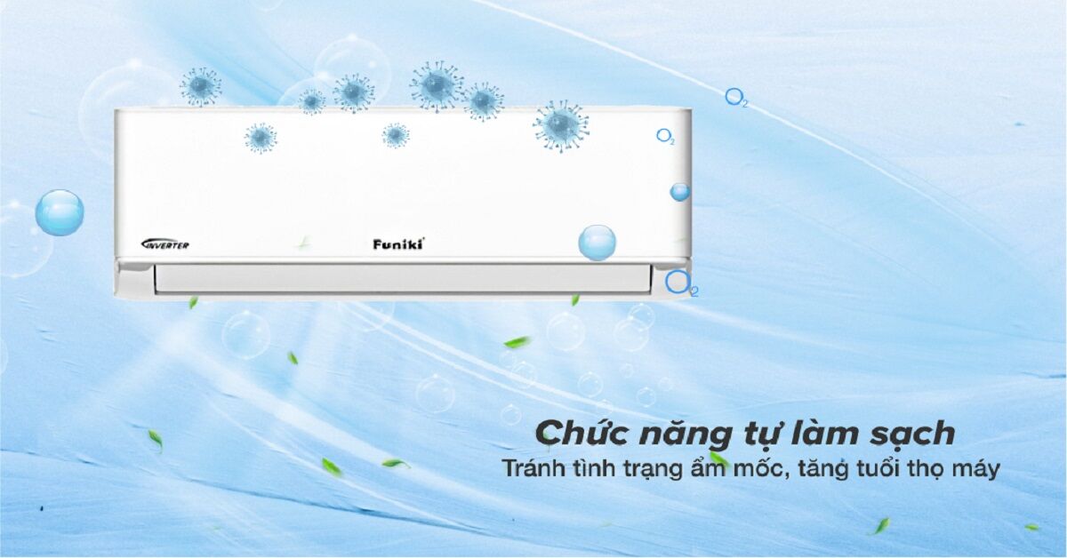 Khám phá máy lạnh Funiki Inverter 1 HP HSIC09TMU model 2022