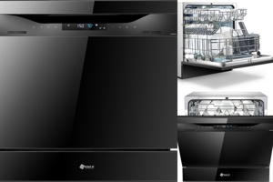 Khám phá máy rửa bát Arber ABMRB08GD nhỏ nhắn mà có võ