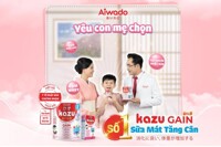 Khám phá sữa tăng cân Kazu Gold cho trẻ suy dinh dưỡng thấp còi của Nhật Bản