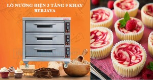 Khám phá từ A đến Z lò nướng điện 3 tầng E25KW-3
