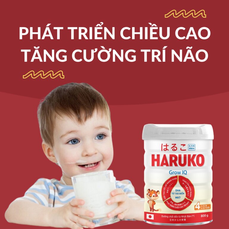 Sữa Haruko Grow IQ