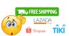 Khi nào được miễn phí vận chuyển - freeship khi mua hàng trên Lazada, Tiki, Shopee?