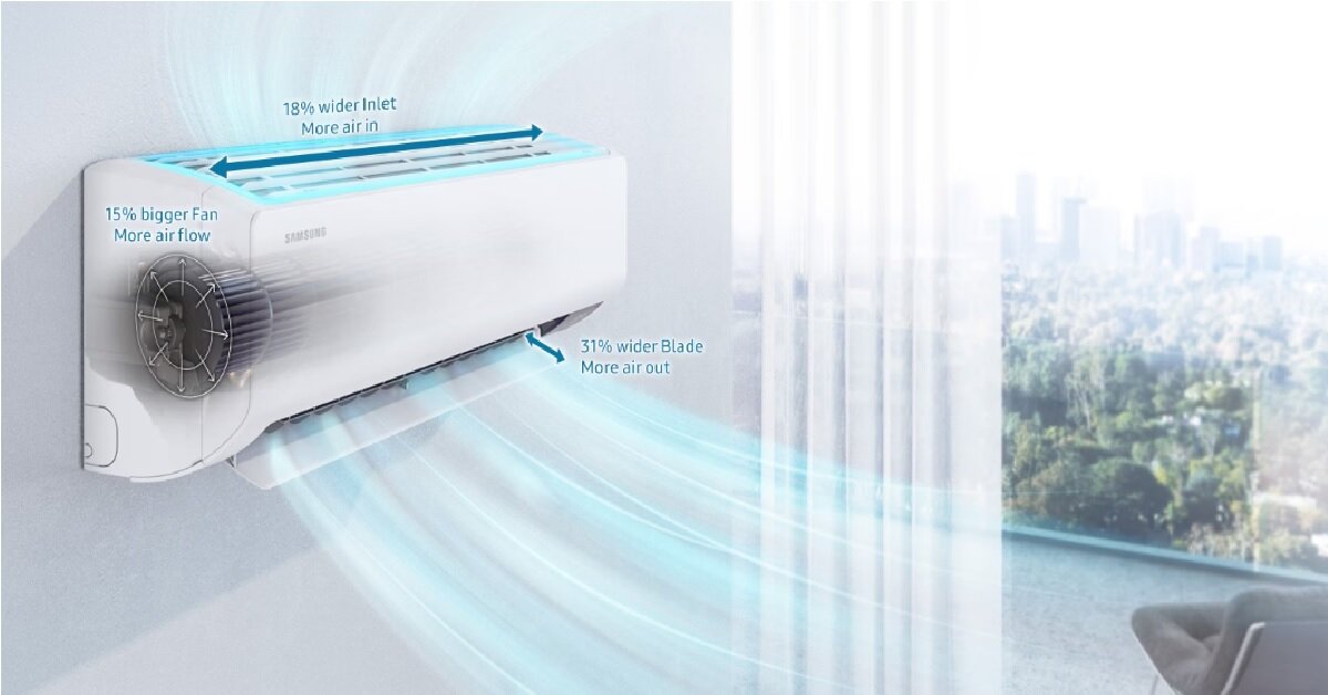 Khi nào nên lắp điều hòa Samsung AR12ASHZAWKNSV 2 chiều 12000btu inverter?