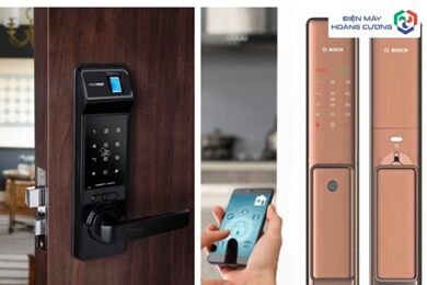 Khóa cửa điện tử hãng nào tốt? So sánh 5 thương hiệu Hafele, Bosch, Demax, Hubert, Giovani