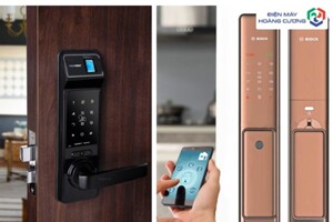 Khóa cửa điện tử hãng nào tốt? So sánh 5 thương hiệu Hafele, Bosch, Demax, Hubert, Giovani