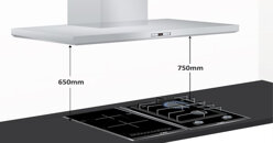 Khoảng cách giữa máy hút mùi và bếp - Điều quan trọng đảm bảo hiệu quả và an toàn