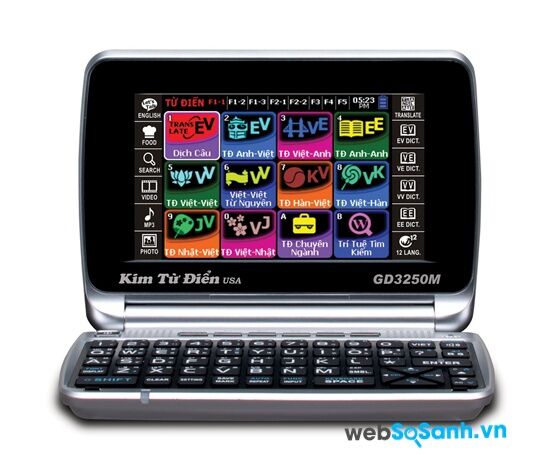 Kim từ điển GD3250M không chỉ dùng để tra cứu