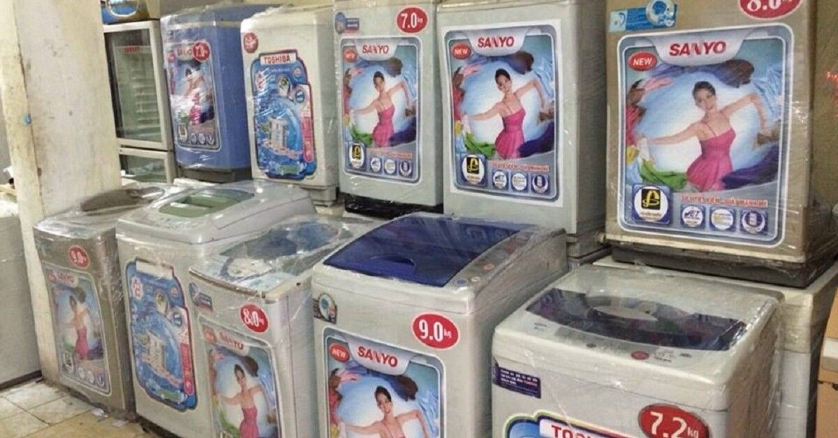 Kinh nghiệm khi mua máy giặt cũ, nhất định phải note lại