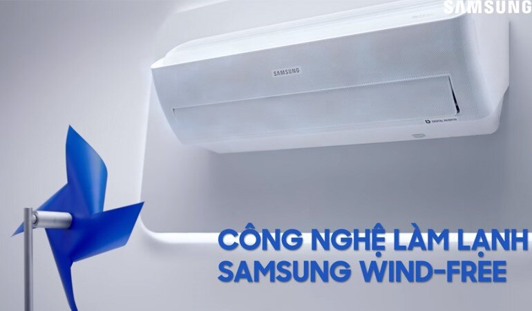 Điều hòa Samsung 12000 Inverter Wind-free mang lại sự thoải mái, dễ chịu