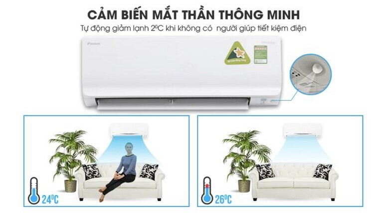 Mắt thần thông minh của điều hòa Daikin FTXM50XVMV