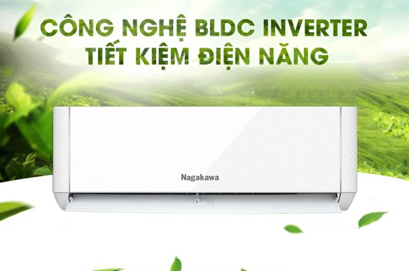 Điều hòa Nagakawa NIS-C18R2T29 giảm nửa giá, lại rất tiết kiệm điện và lọc không khí tốt