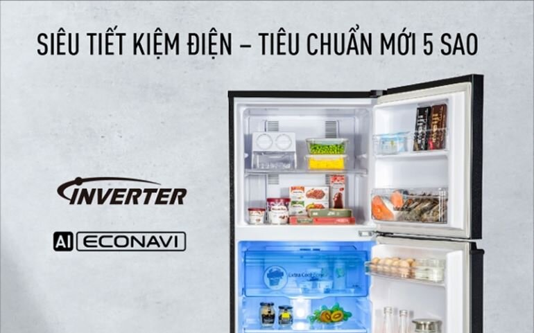 tủ lạnh Inverter Panasonic 268 Lít NR-TV301VMGV – 2021