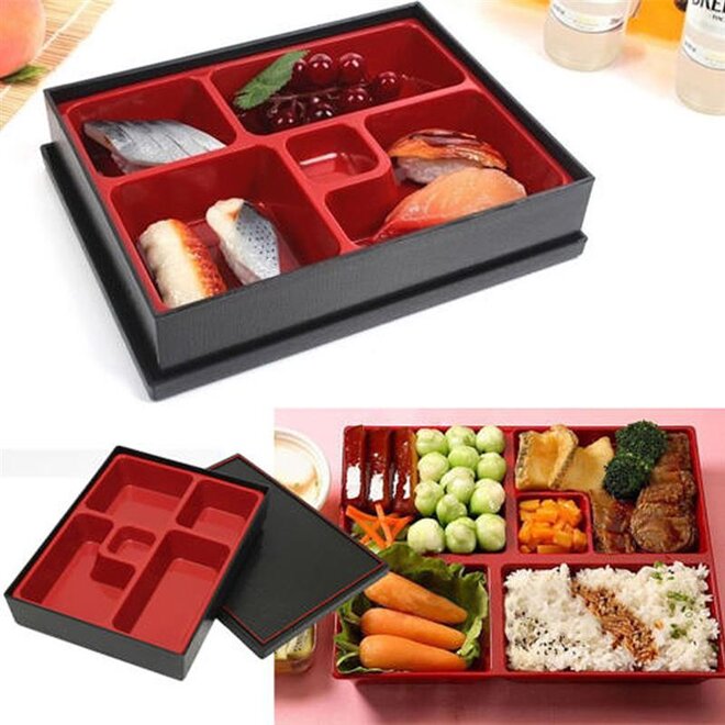 Hộp bento nhựa đựng cơm phần 4 ngăn