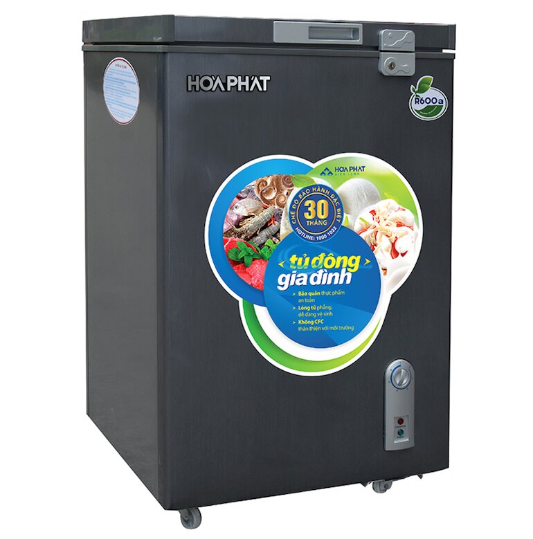 Đặc điểm nổi bật của tủ đông Hòa Phát 100l