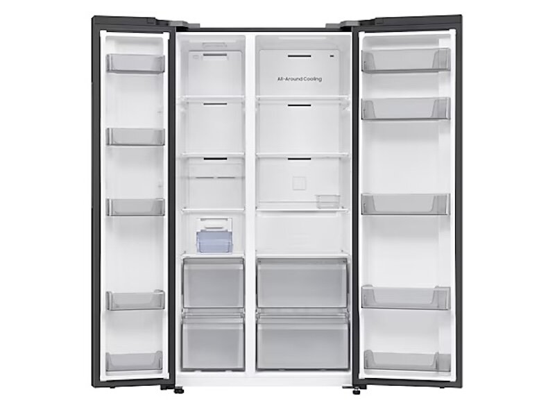 Dung tích tủ lạnh Samsung Side By Side Inverter 655 lít RS70F65Q3FSV
