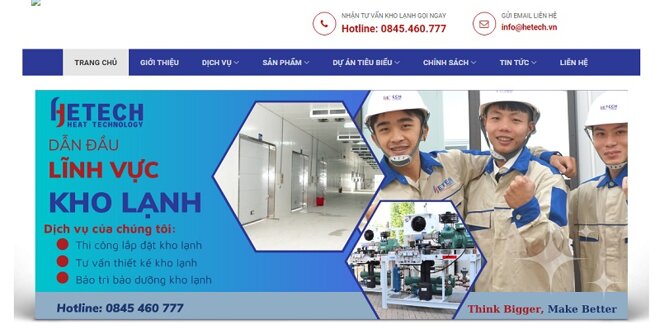 Top 3 đơn vị thiết kế thi công kho lạnh công nghiệp uy tín hàng đầu