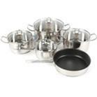 Bộ nồi bếp từ 3 đáy Goldsun CW205309SG (CW20-5309SG) Bộ nồi bếp từ 3 đáy Goldsun CW205309SG (CW20-5309SG)