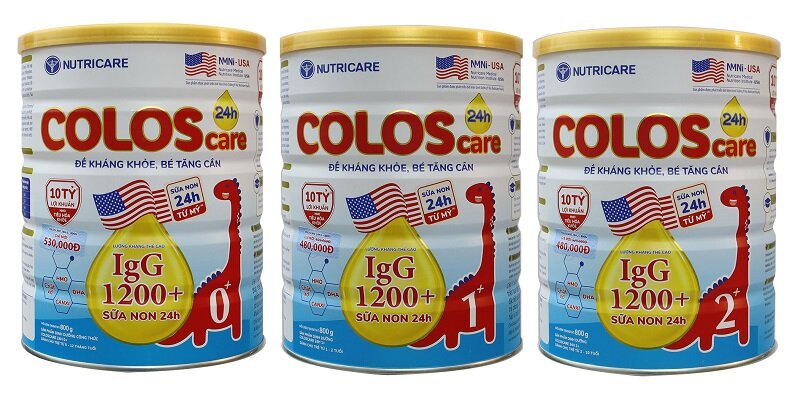 thành phần sữa Colos Care