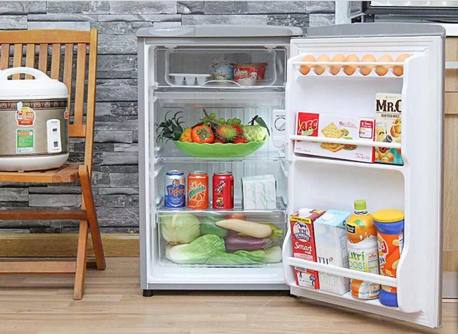 Tủ lạnh  Electrolux 92 lít EUM0900SA chỉ phù hợp với những gia đình ít thành viên