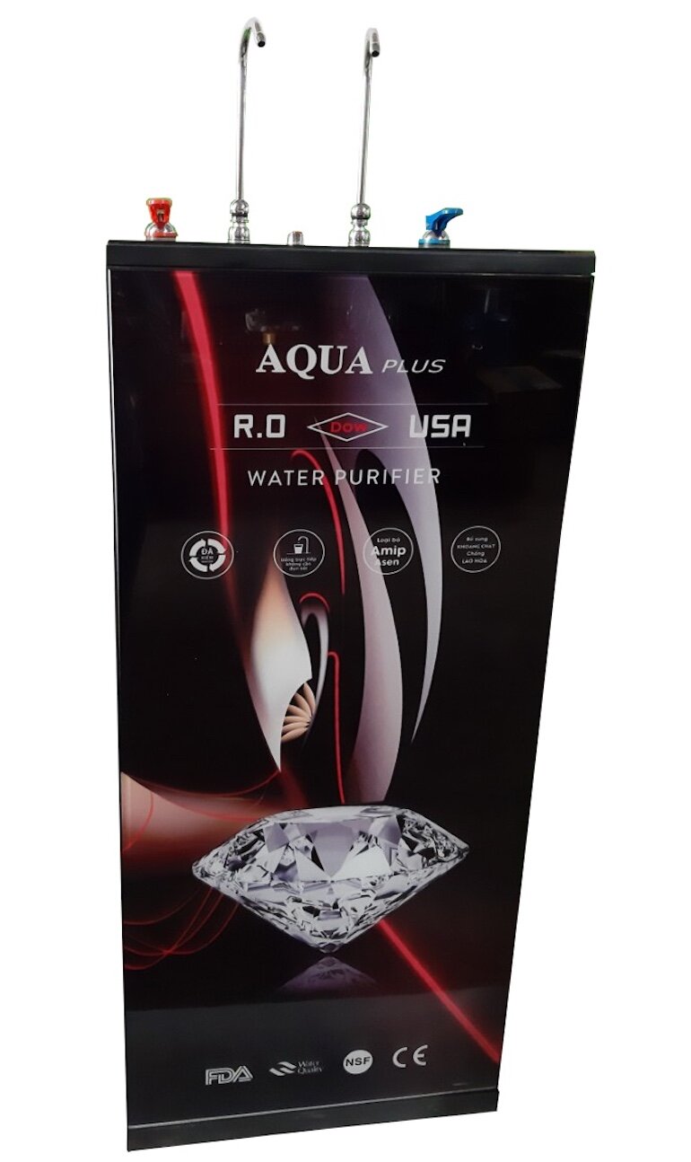 Máy lọc nước Aqua Plus 2 vòi với 2 chế độ