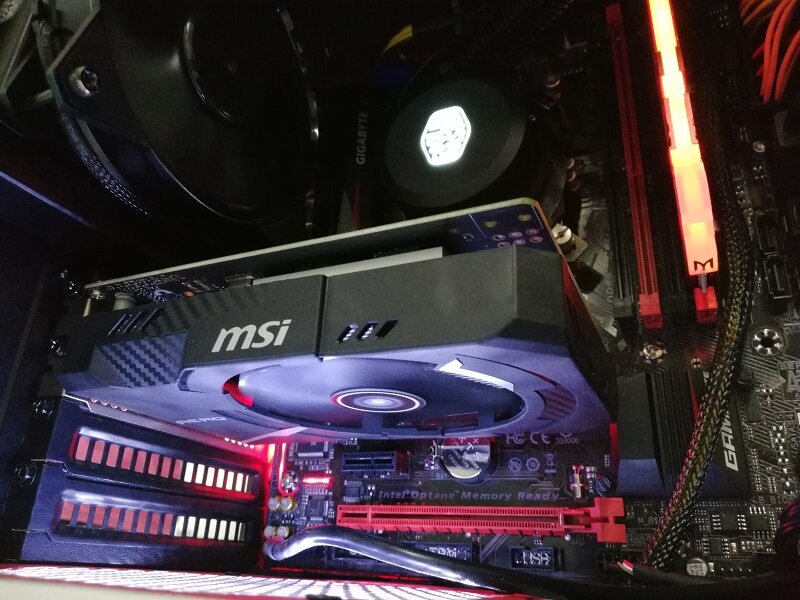 Card màn hình MSI GTX 1050 Ti 4GT OCV1 giá rẻ