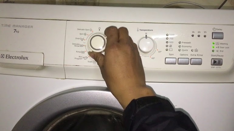 Bảng mã lỗi máy giặt Electrolux đầy đủ nhất phần 3
